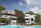 Mombasa Serena Beach Hotel & SPA-вид на отель со стороны бассейна